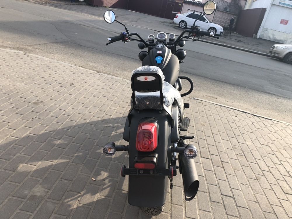 Мотоцикл KV Loncin 250 Renegade Black Matt Новий Гарантія Сервіс