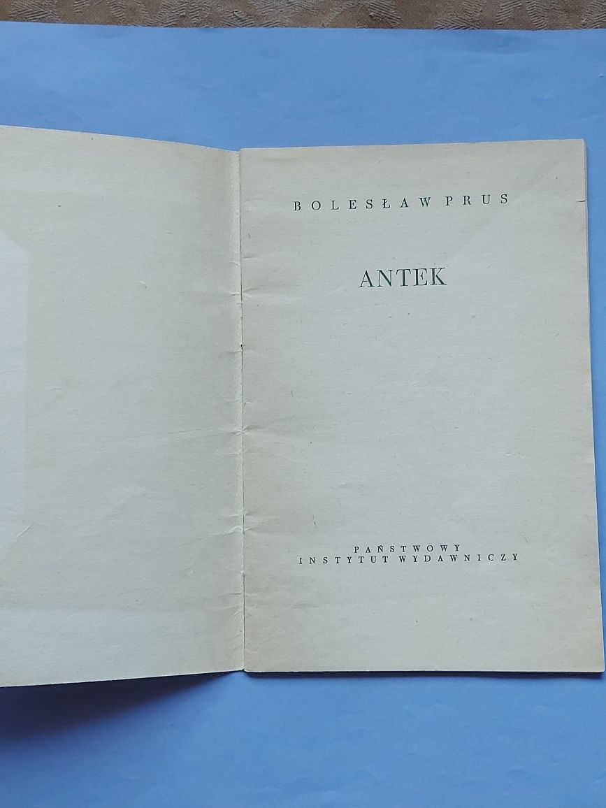 Książka ANTEK 1971rok