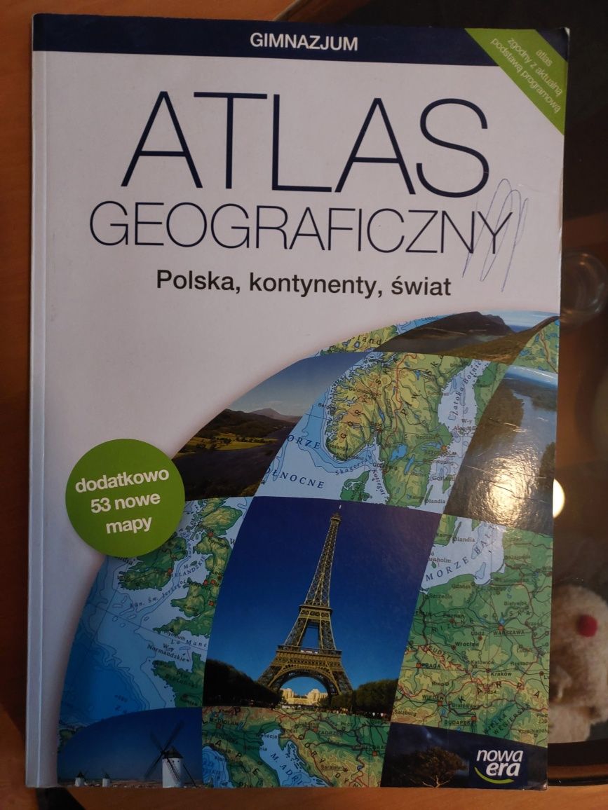 Sprzedam atlas geograficzny. Gimnazjum