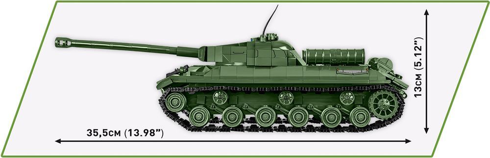 Klocki Cobi 2590 Czołg Is-3 Soviet Heavy Tank Hc Ww2 1170 El.