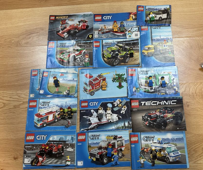 10kg klocków LEGO + zestawy + minifigurki