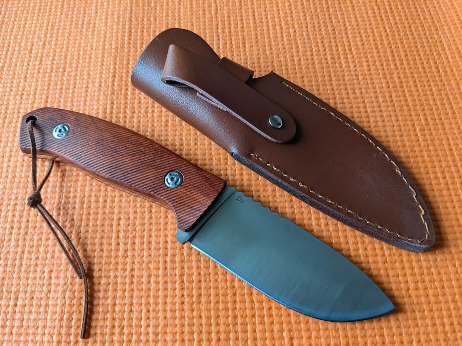 Нож охотничий. сталь D2. ніж мисливський фултанг