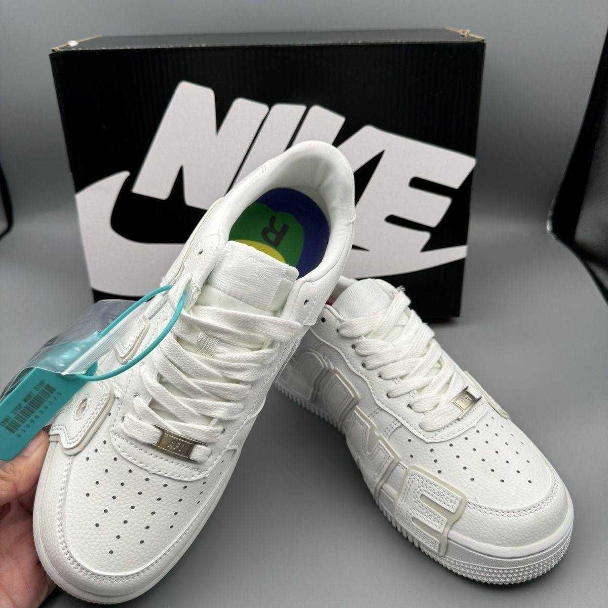 (БЕЗ ПЕРЕДОПЛАТИ)Nike Air Force Flea найк аір аер форс флеа білі