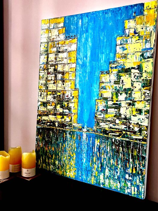 Картина / 60 х 80 / масло / мастихін