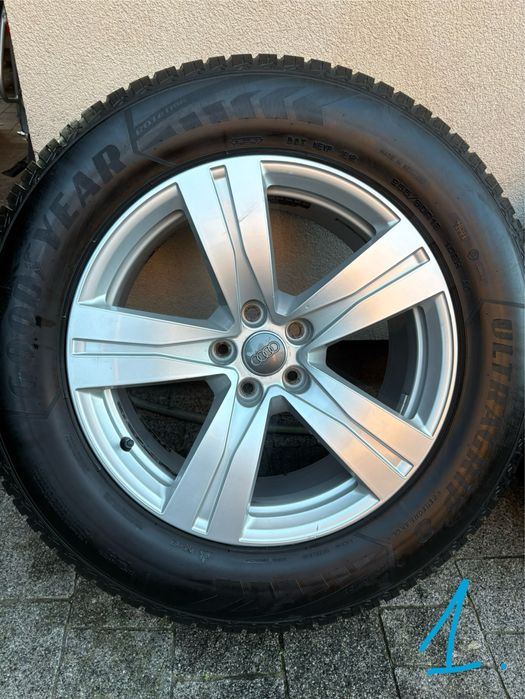 Koła 18” Audi Q7 4M Q5 A5 A6 5x112 + opony zimowe GoodYear UltraGrip8
