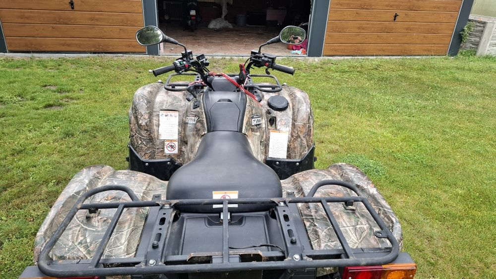 Yamaha Grizzly 700 rej pl