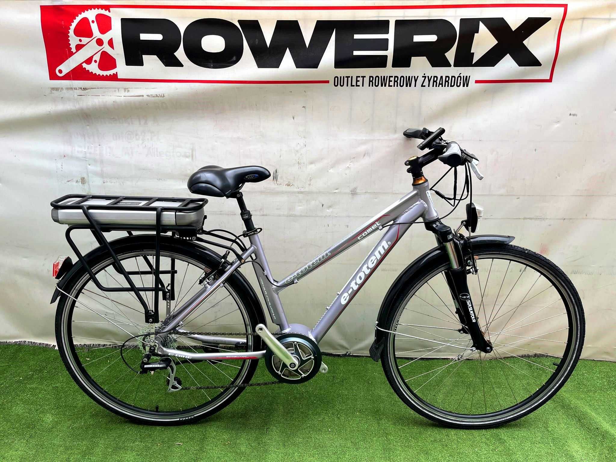 *Elektryczny COMET E-TOTEM* Koła 28" Shimano ACERA BAFANG
