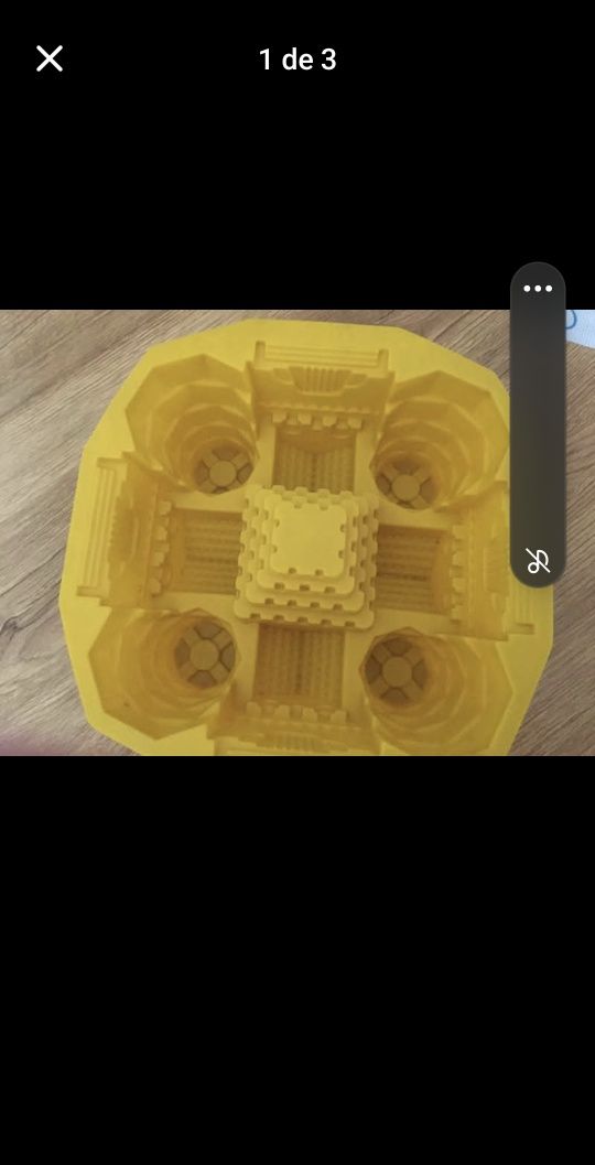 Forma para bolos em silicone