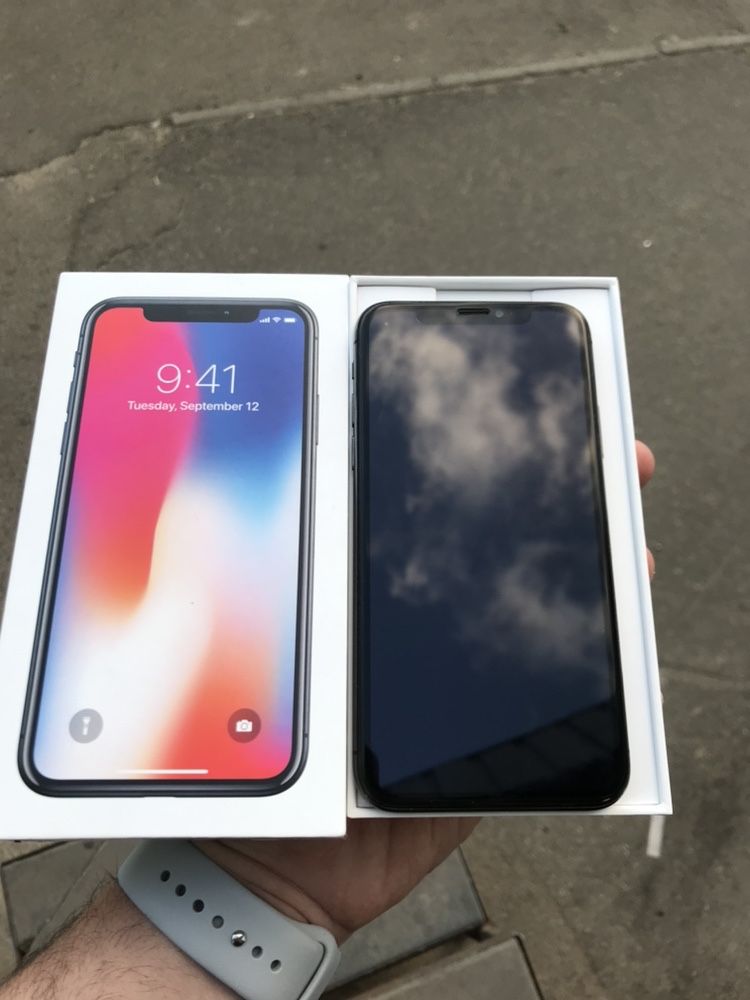 Продам Айфон 10 Apple iPhone X 64Gb black кредит гарантия