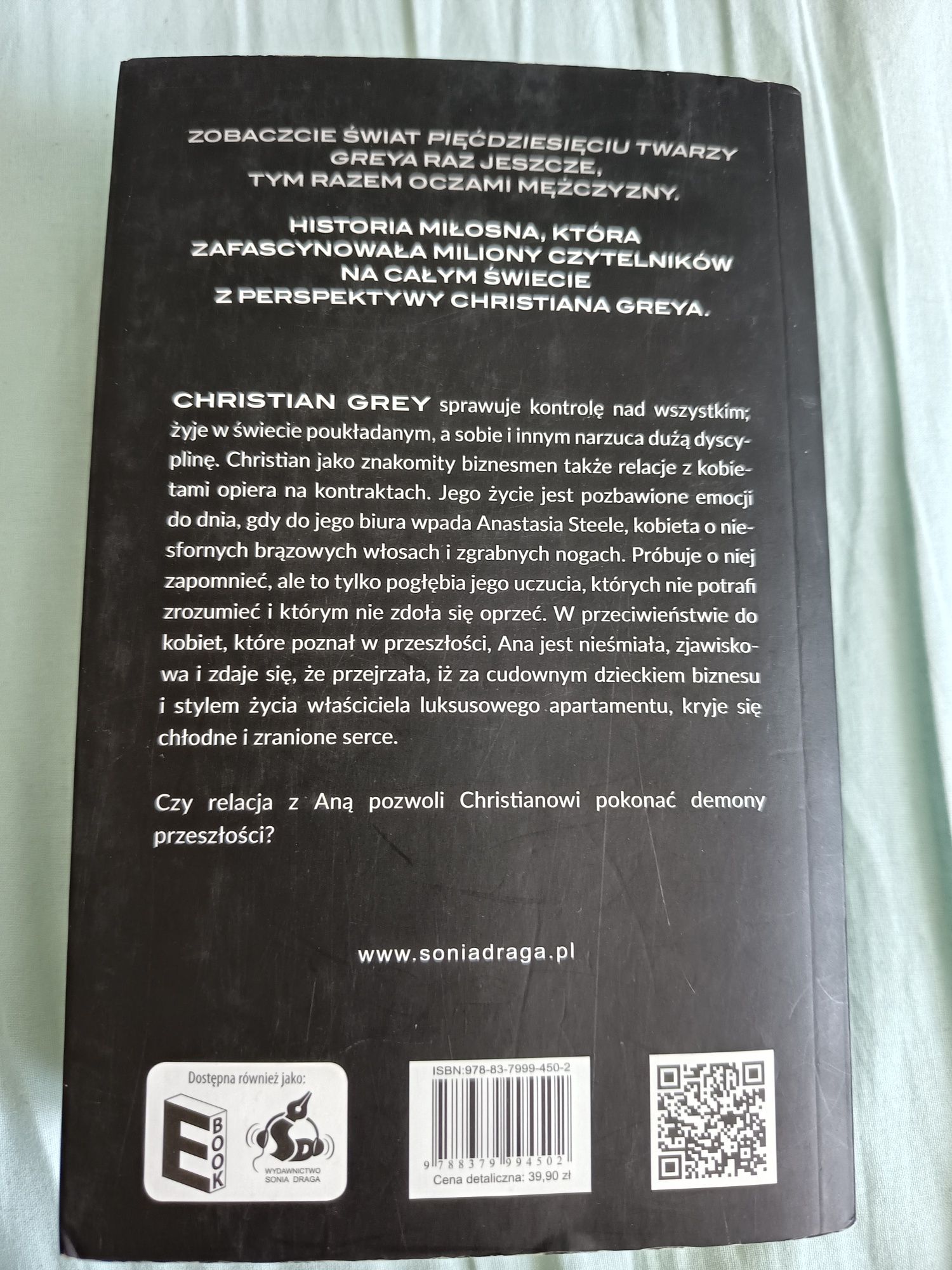 Książka E.L. James Grey