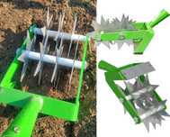 Aerator i Wertykulator z Ostrzem 2w1 Solidny sprzęt 7 Pierścieni