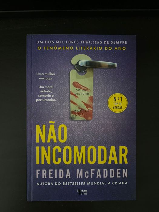 Vendo livro Não incomodar Freida mcfadden