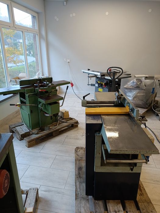 Piła formatowa do drewna Kity heblarka grubościówka czopiarka strugark