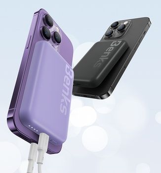 Benks Power bank 6000mAh MP10 - Typ C - magnetyczny z ładow. indukcyjn