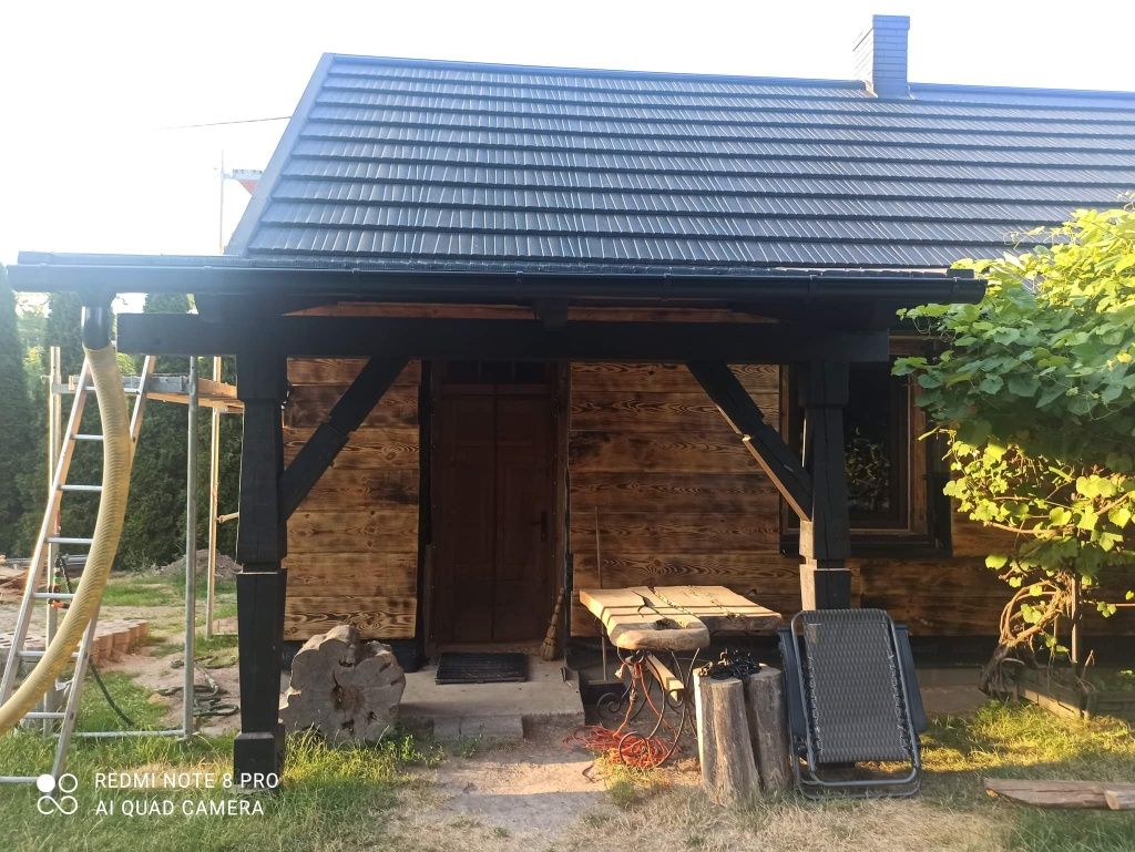 Altany, tarasy, garaże, konstrukcje drewniane