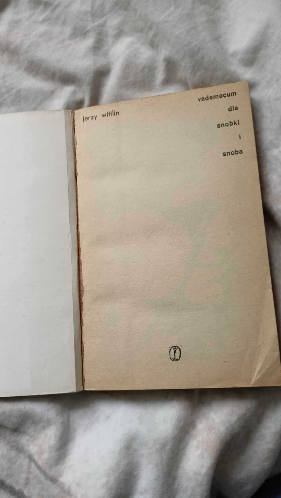 Książka Vademecum dla snobki i snoba