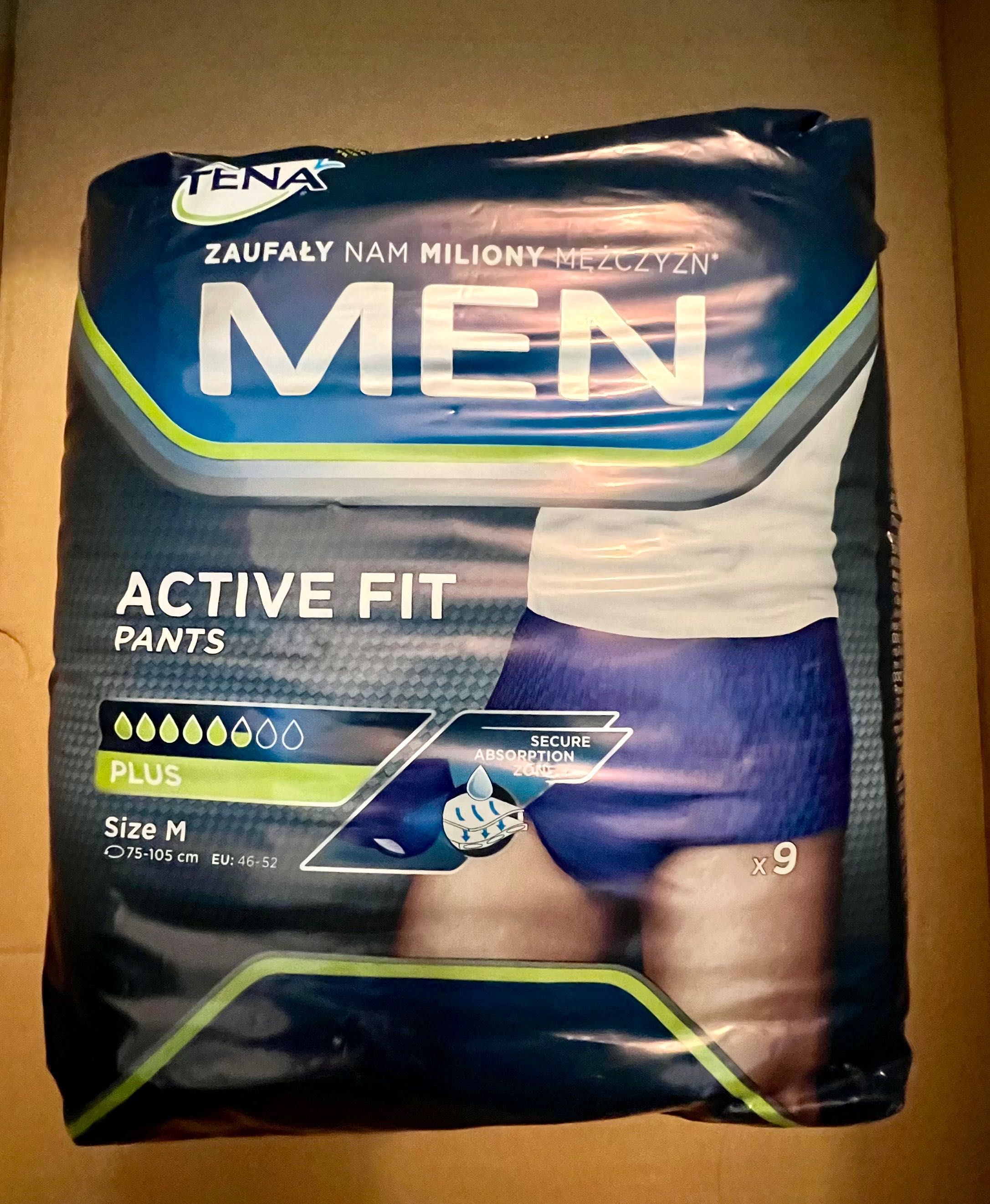 Bielizna chłonna TENA Men Active Fit Pants M 9 sztuk