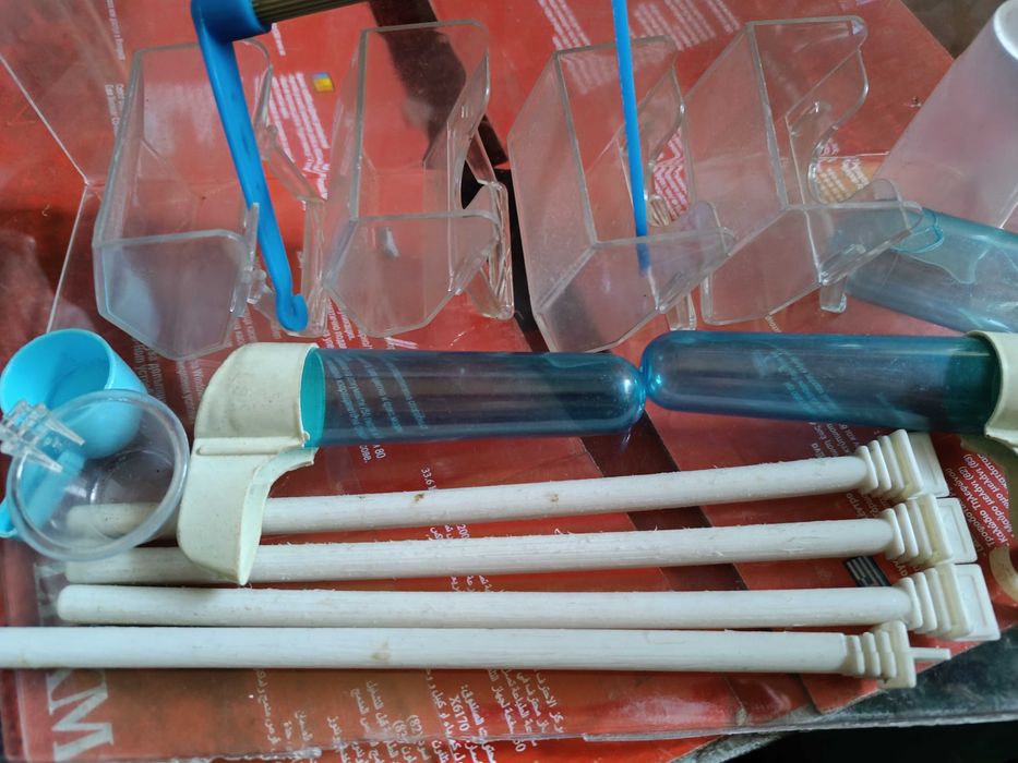 Acessórios para gaiolas de pássaros