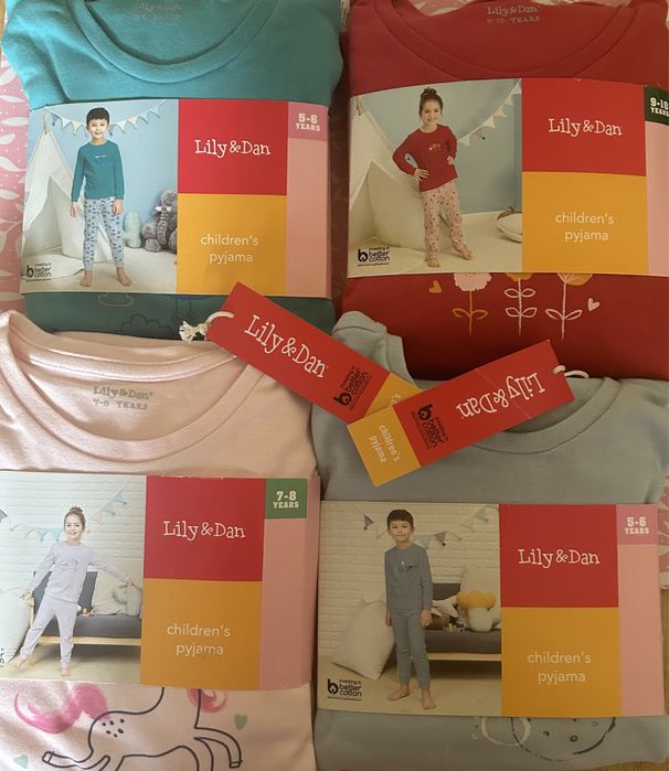 Піжами для хлопчиків і дівчаток