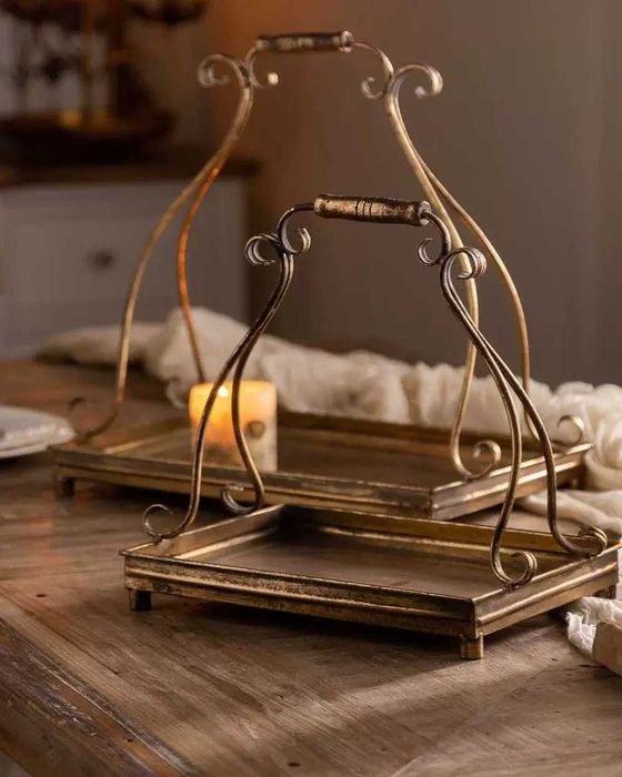 Набір декоративних таць з ручками