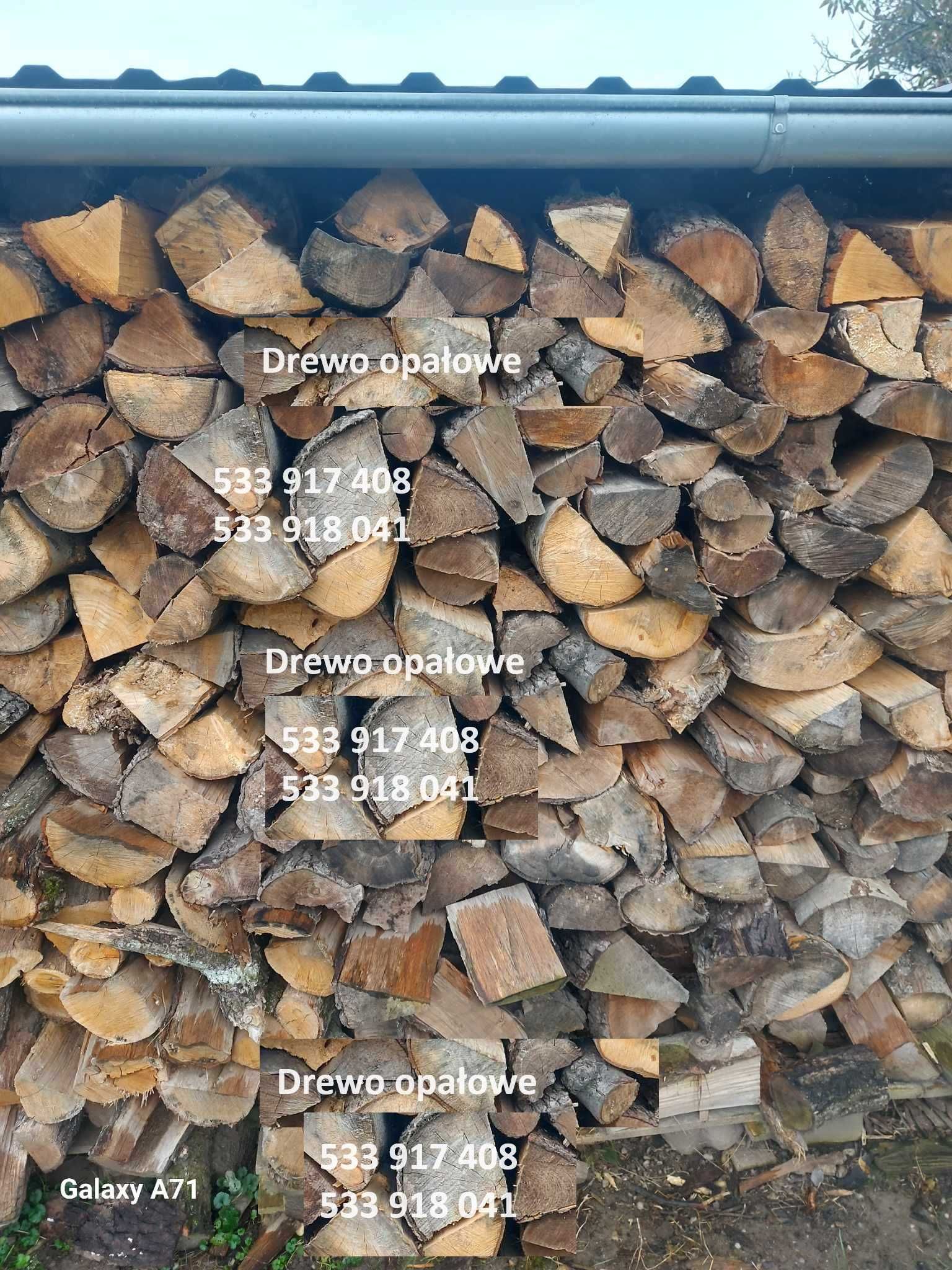 Drewno opałowe drewno  sosna dąb jesion buk wałki cięte rąbane