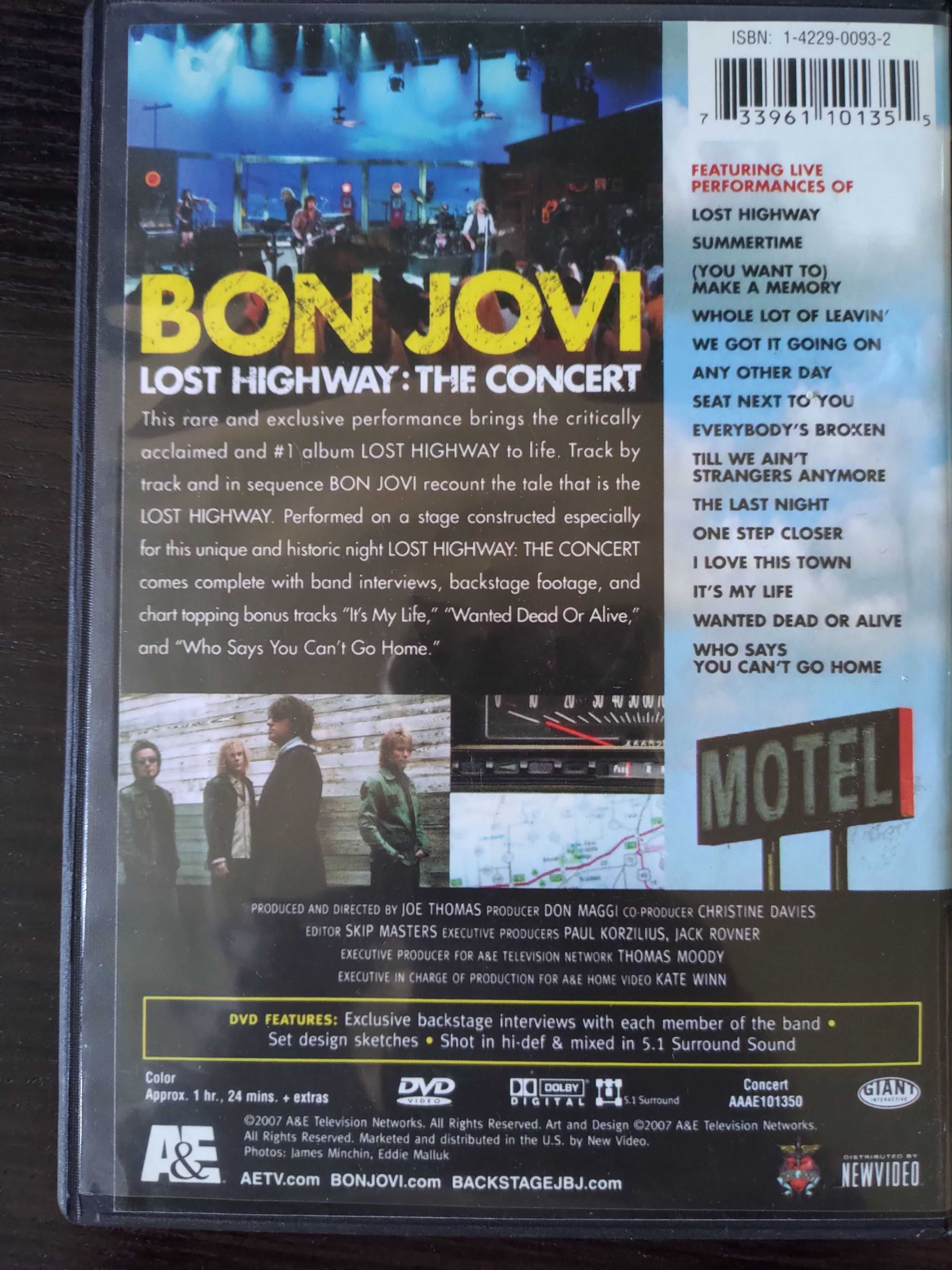 Koncert Bon Jovi - Płyta DVD