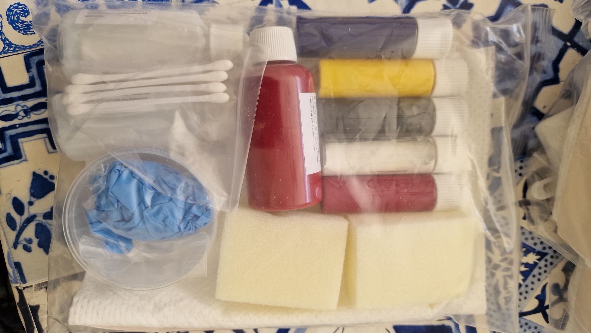 Kits de pintura e recuperação peles