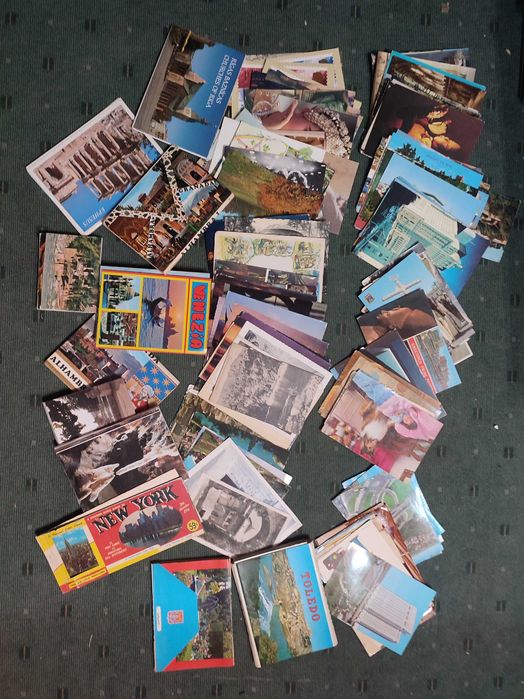 Lote 700 Postais Estrangeiros Não Circulados