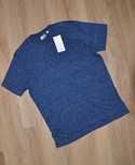 Koszulka t-shirt granatowa grantowy MANGO r.S męska NOWA