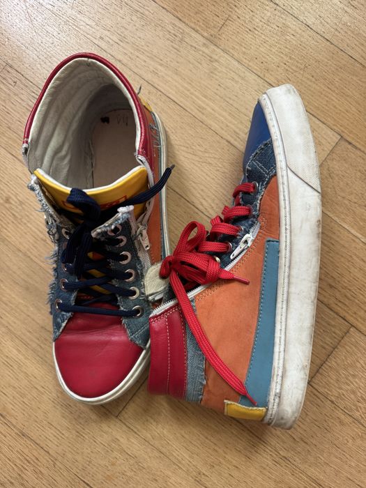 Кожанные мужские красовки.