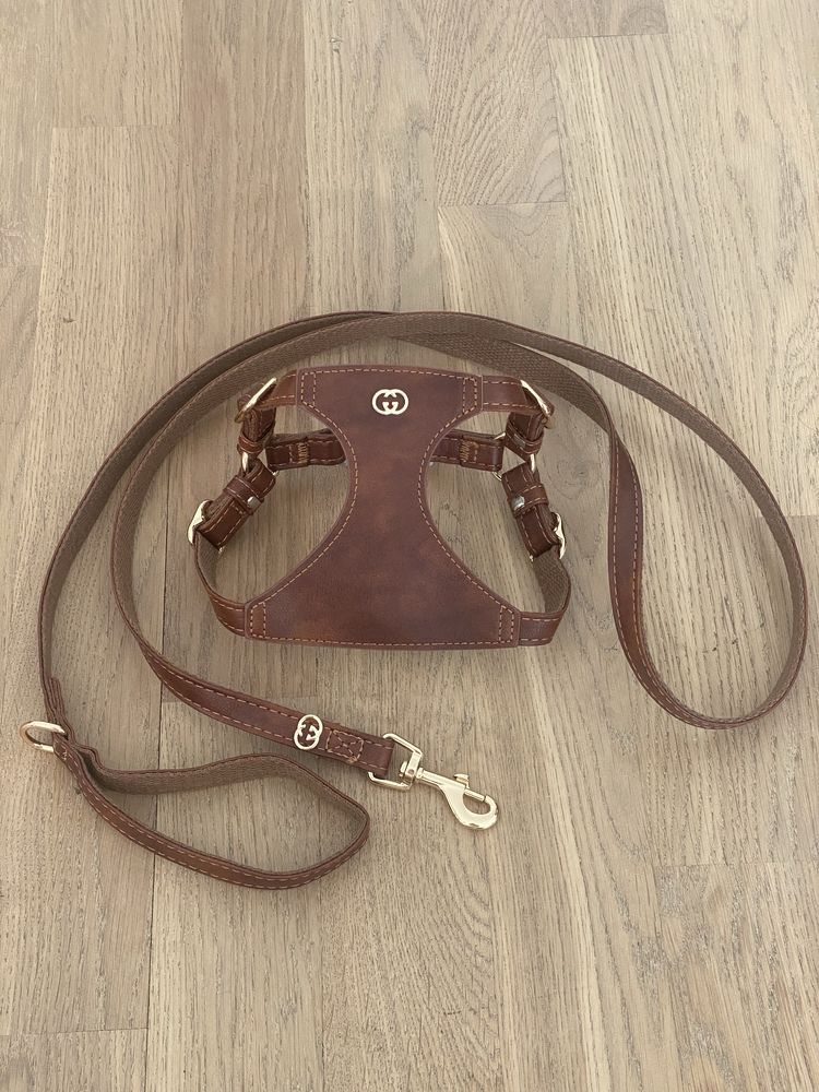 Nowe szelki bezuciskowe + smycz XXS-2XL