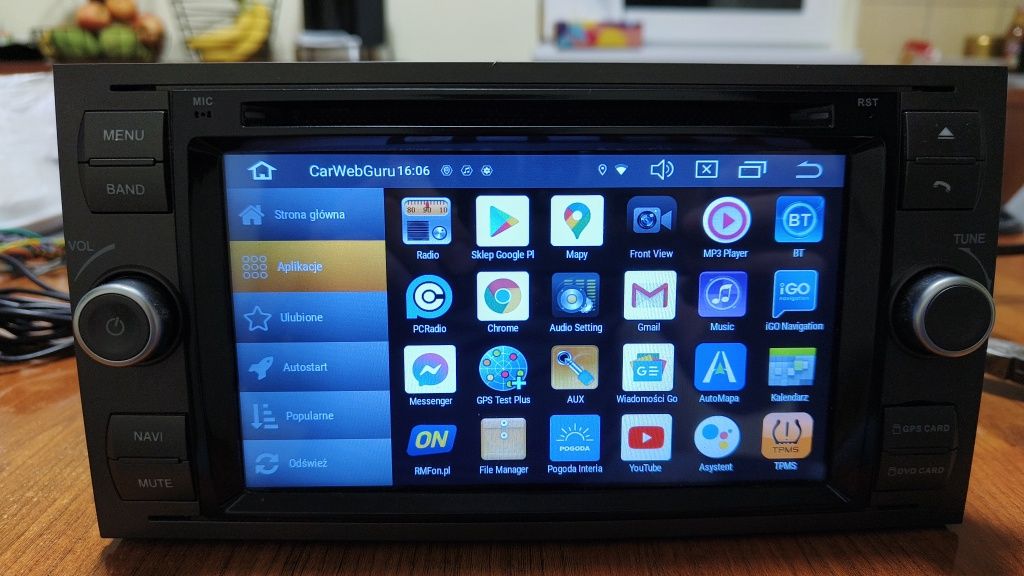 Radio Android do Forda