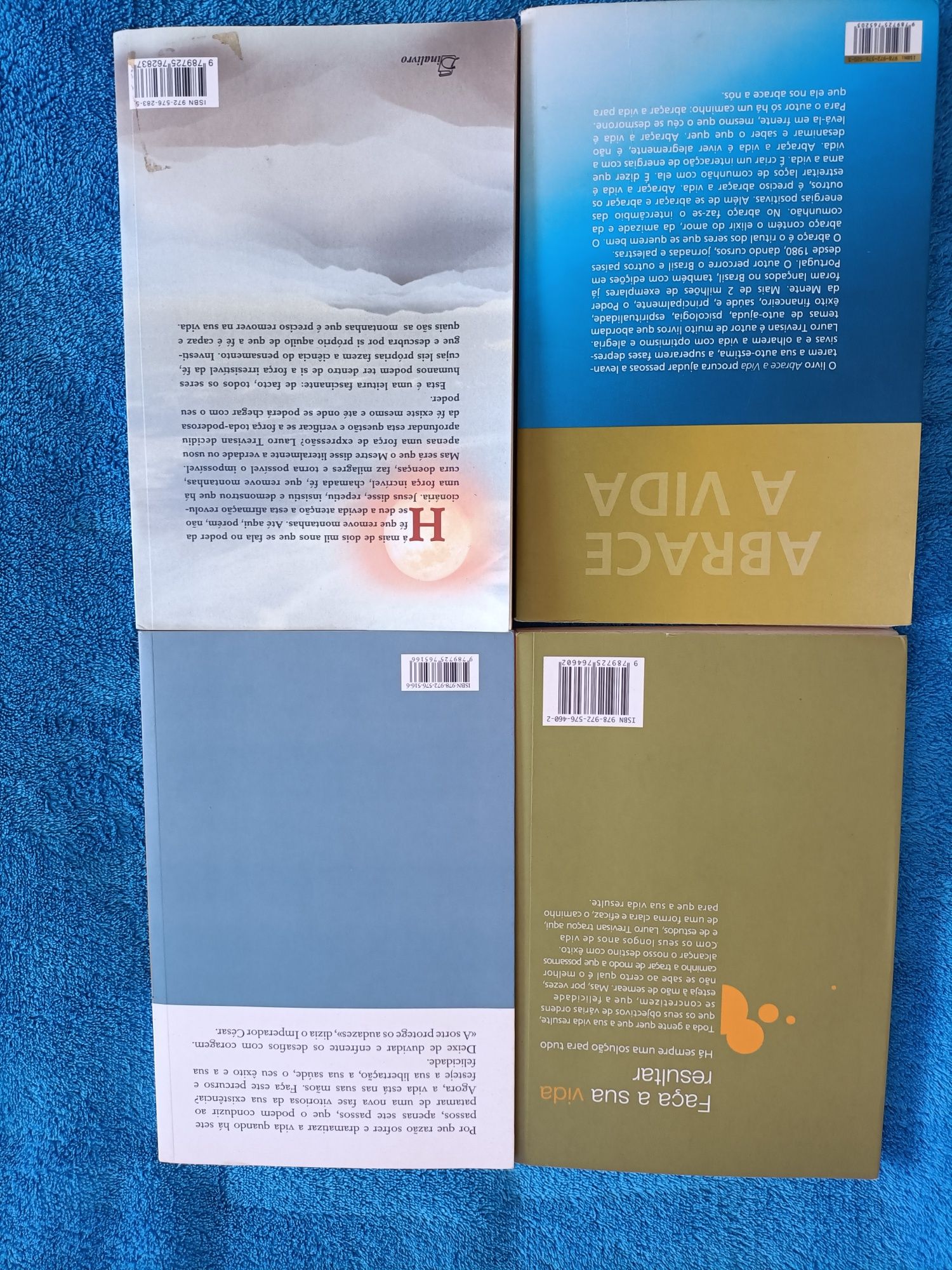 vários livros auto ajuda