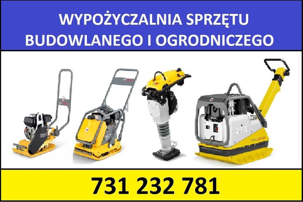 Zagęszczarka WYNAJEM