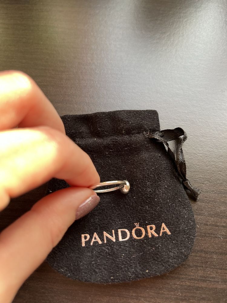 Pandora, Srebrny pierścionek rozmiar 10