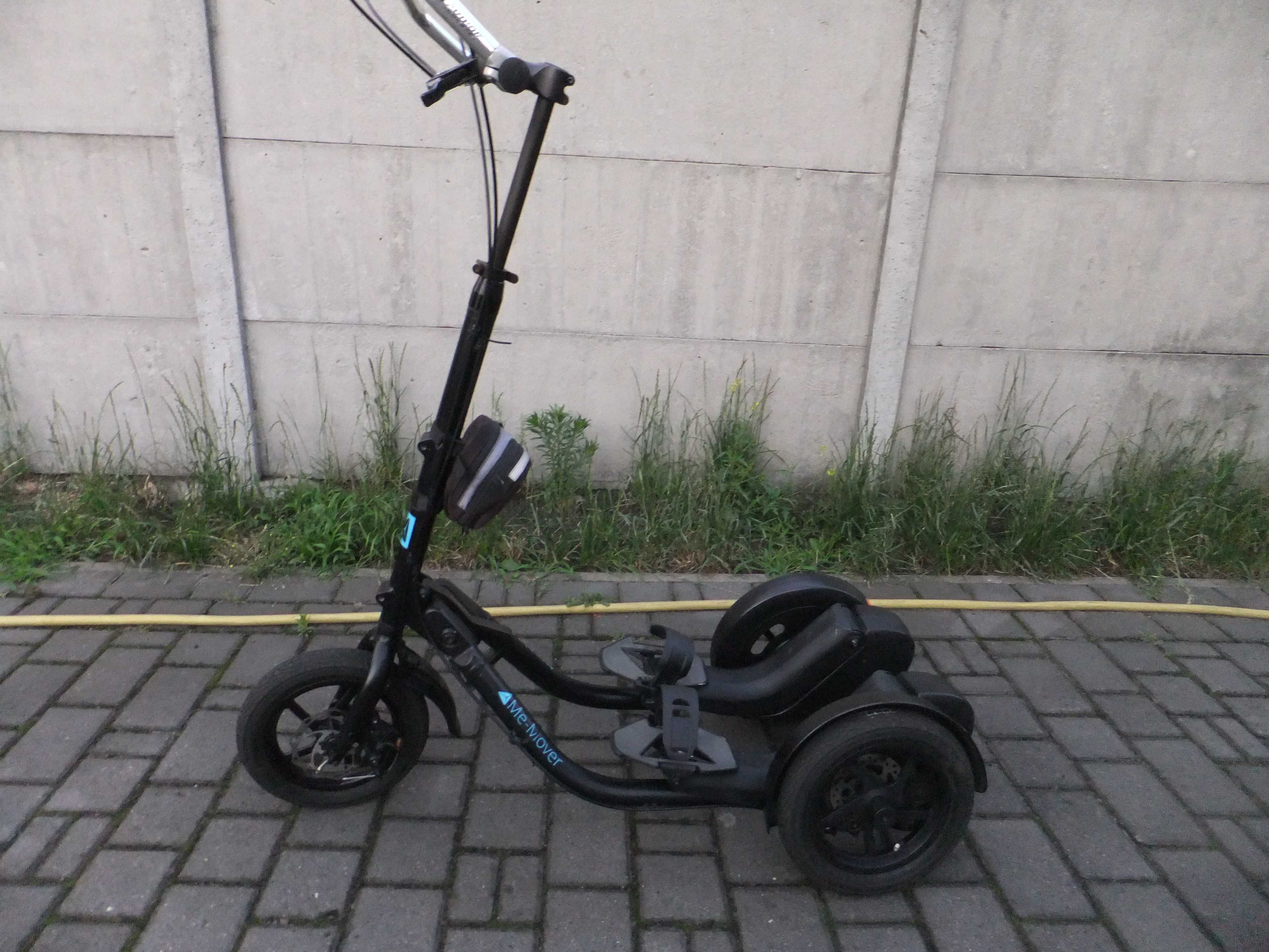 ME-MOVER Trójkołowiec 3w1  rower stepper hulajnoga - składany