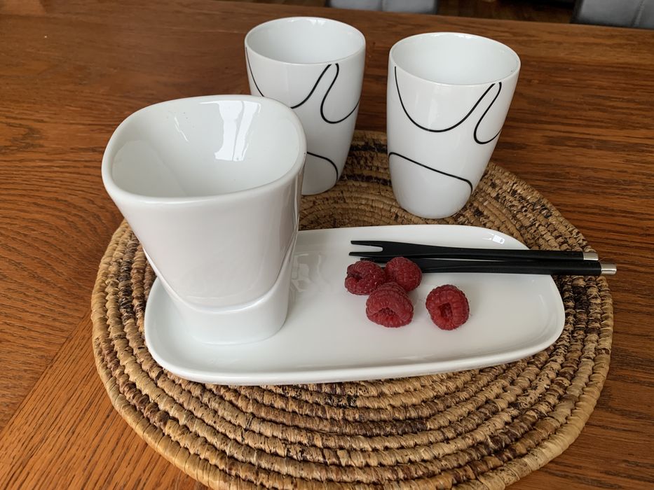 MENU Porcelanowy zestaw do fondue czekoladowego