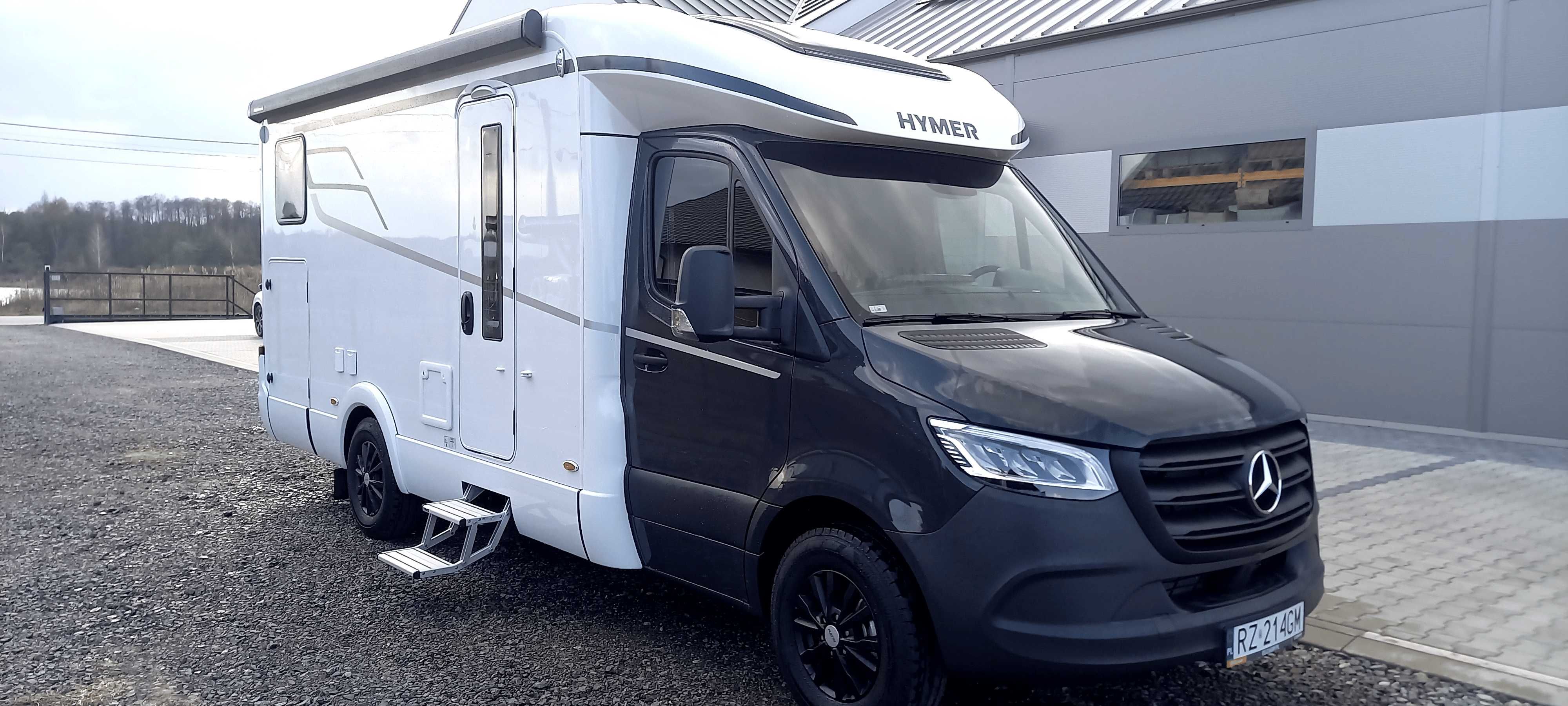 Wynajem nowy kamper Hymer  Mercedes  full wypas 2025 rok automat