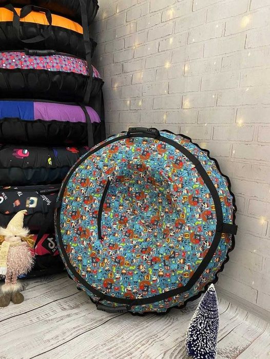 Надійний тюбінг тюбинг плюшка тюба ватрушка таблетка санки надувні