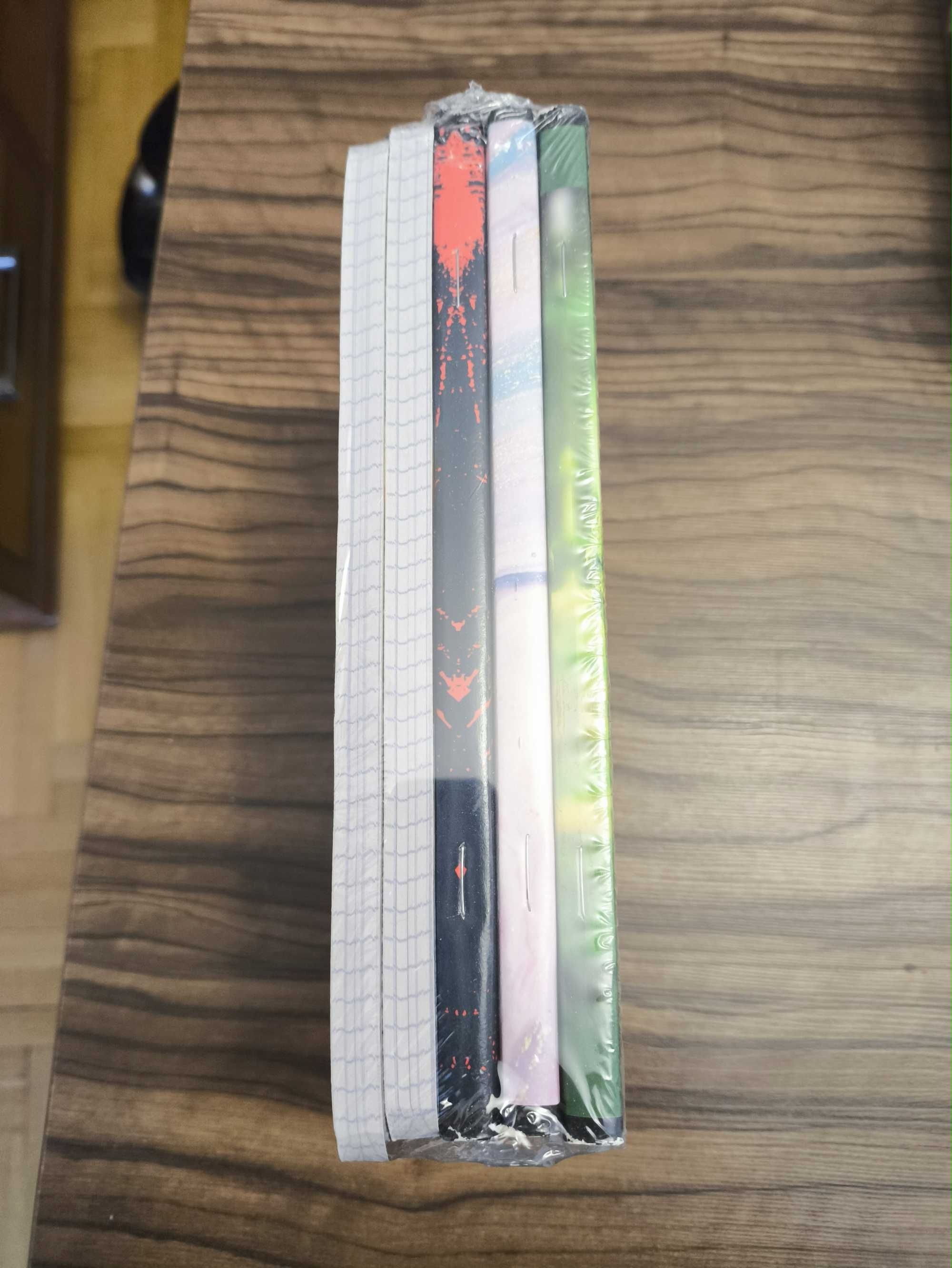5 zeszytów A5 96K 60G w kratkę