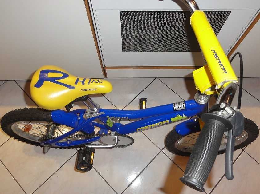 Firmowy rowerek dla dzieciaka Merida Rhino