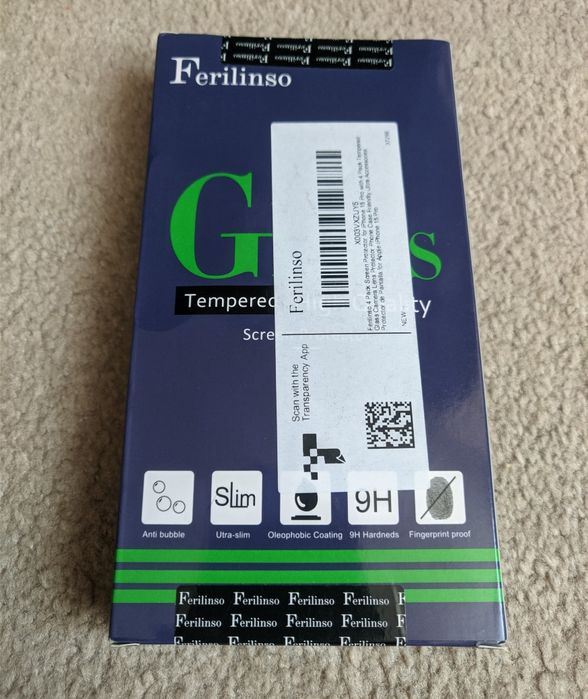 Защитные стекла экрана и линз камер Ferilinso.Для iFone 15Pro Комплект