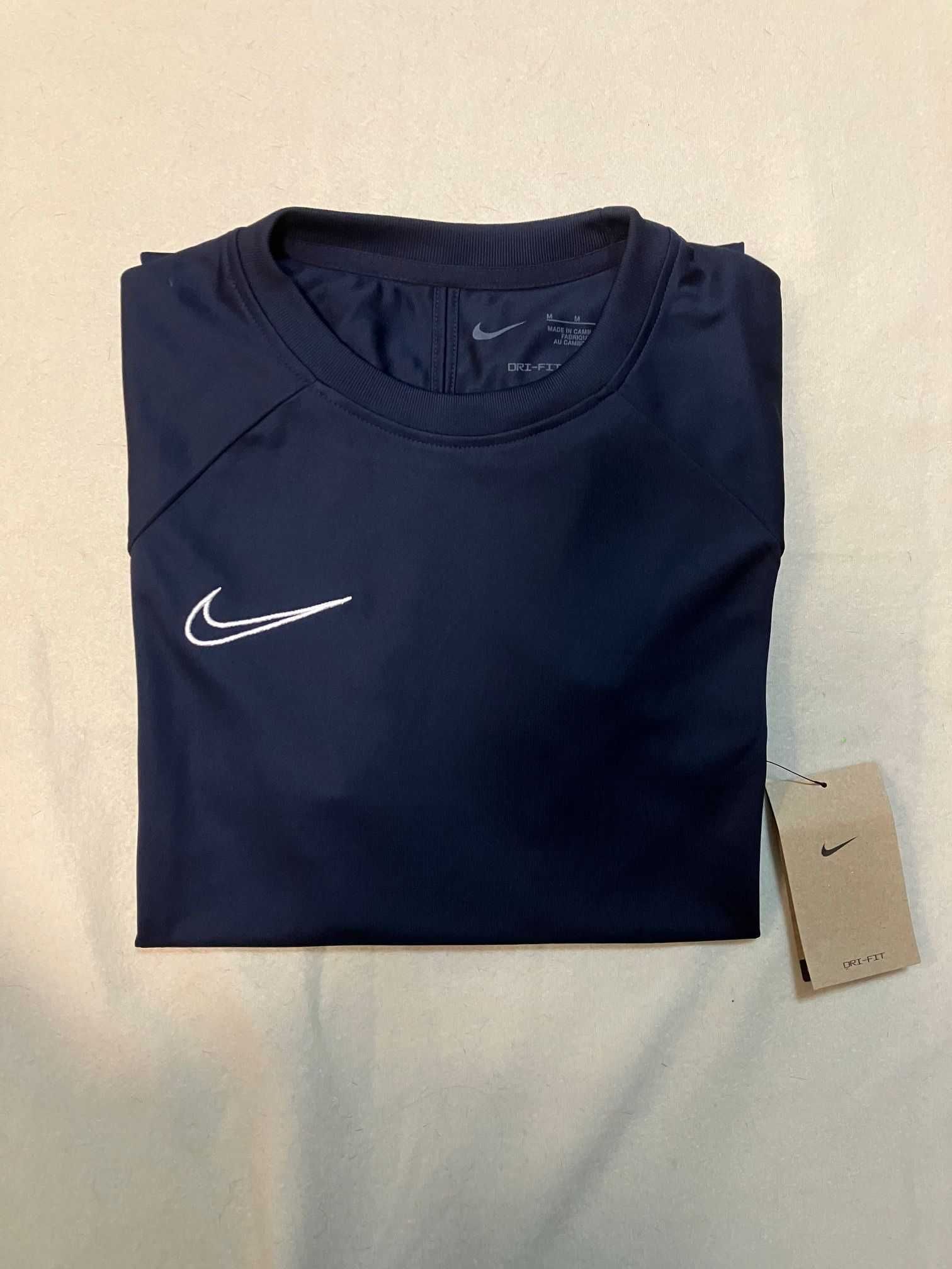 Granatowy T-shirt Nike Dri-Fit roz.M