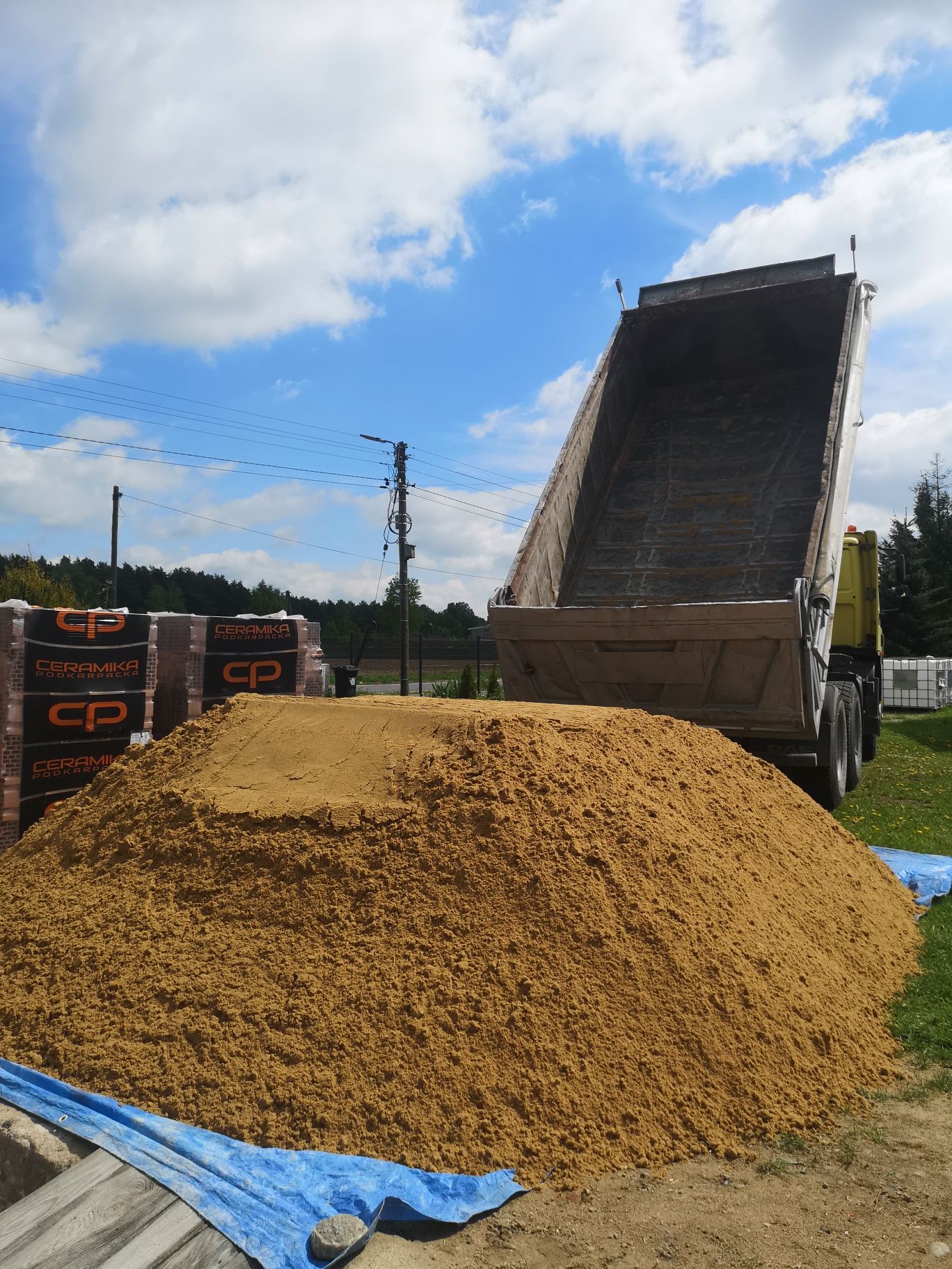 Oddam gruz, ziemie piach, kruszywo, destrukt. Możliwy transport