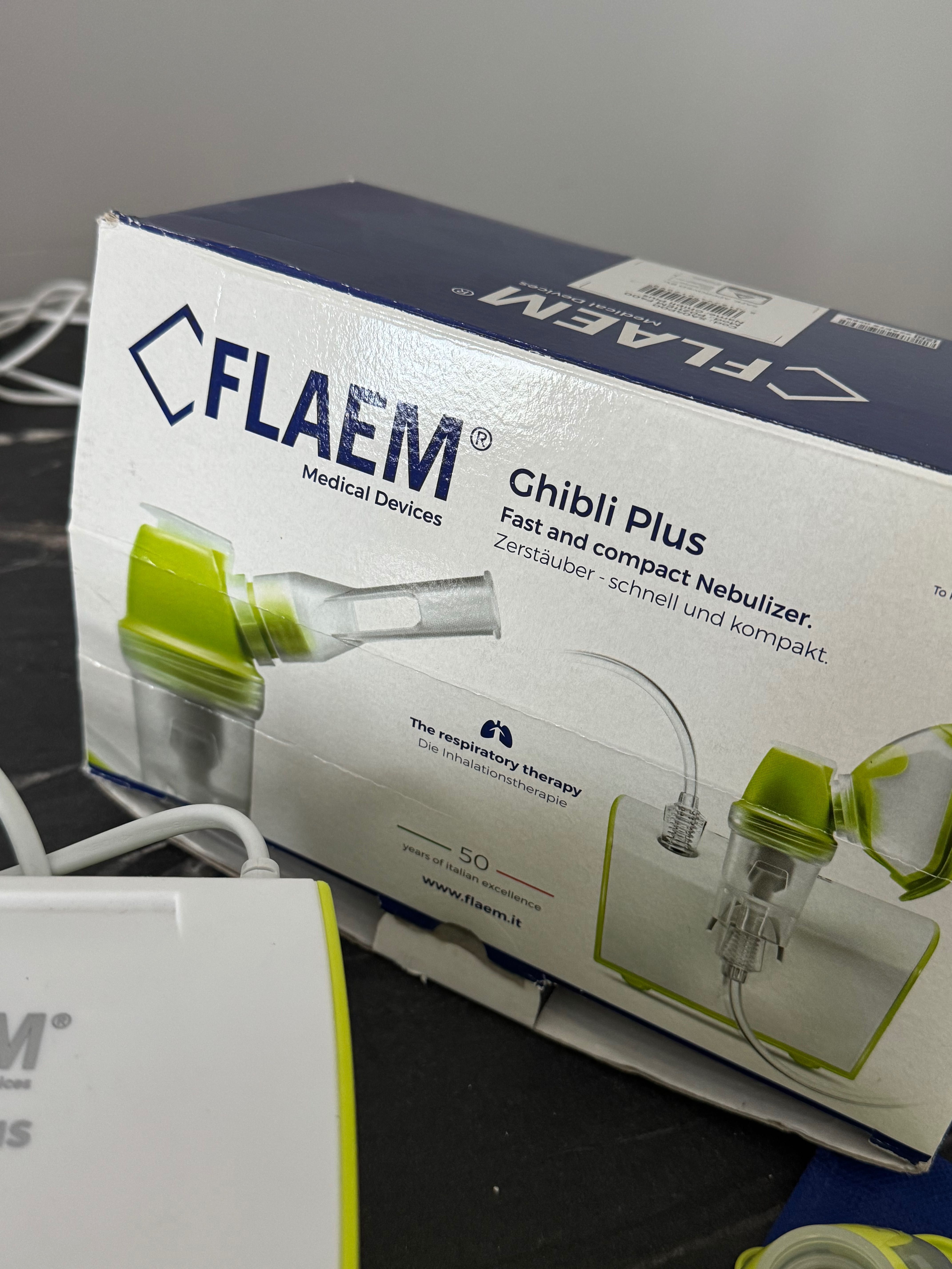 Inhalator nebulizator pneumatyczny FLAEM Ghibli Plus