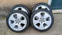 Jantes 17" com pneus