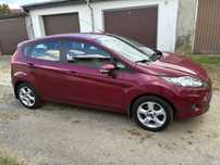 Ford Fiesta  Mk7  1.4  benzyna 2010 r; polski salon, niski przebieg