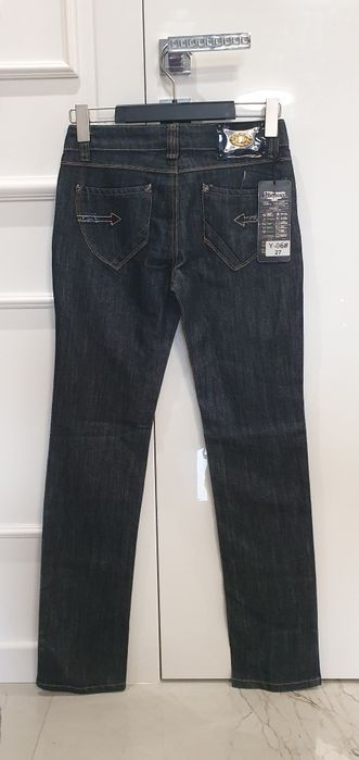 Spodnie jeansowe CTM nowe W27 L32