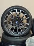BMW R21 X5 g05 LCI 915M диски Continental 275/40+315/35/21 літні шини