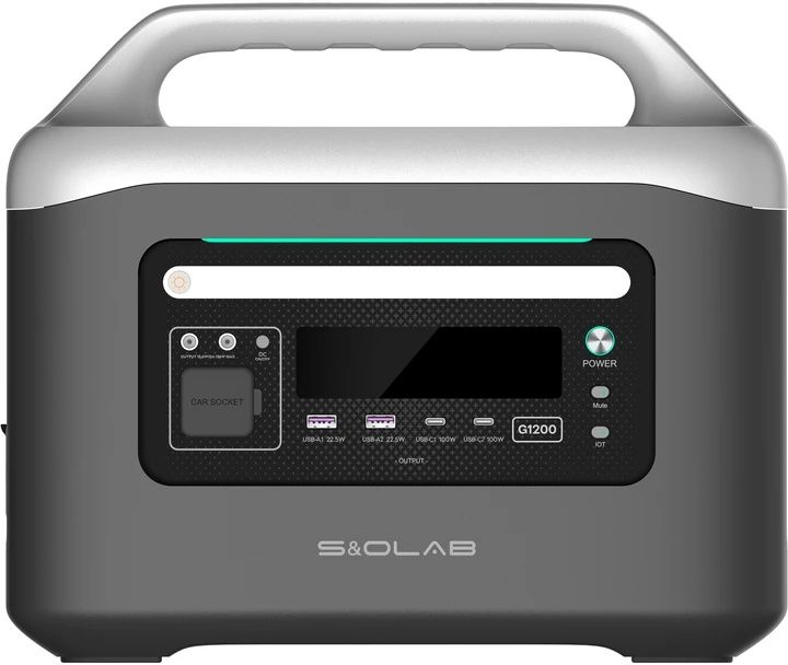 Зарядна станція з ДБЖ UPS S&O LAB BYD 1024Wh